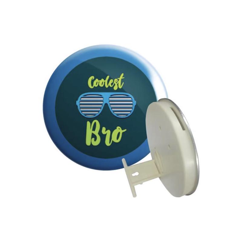 Photo Button with Coin bank